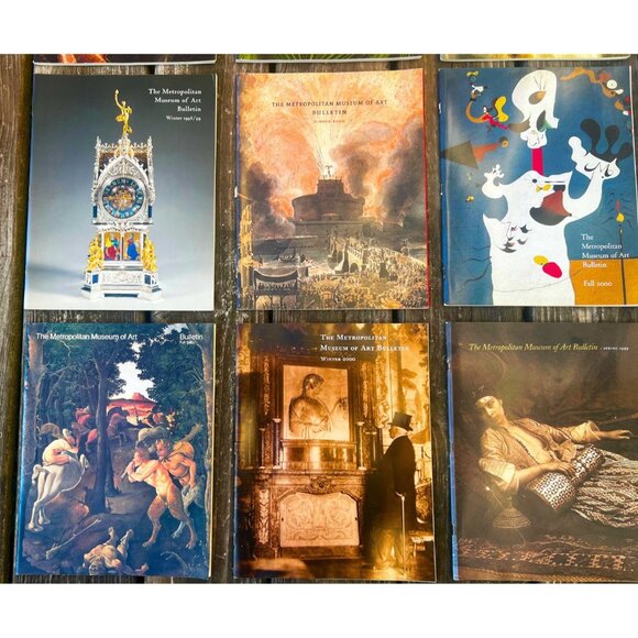 Collection of 13 Metropolitan Museum of Art Bulletins 1983–2000 Fine Condition - Picture 4 of 10